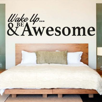 Be Awesome - Wallsticker