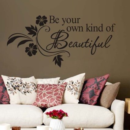 Be your own kind of beautiful - Wallsticker
