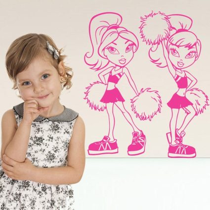 Bratz Cheerleading - Wallsticker