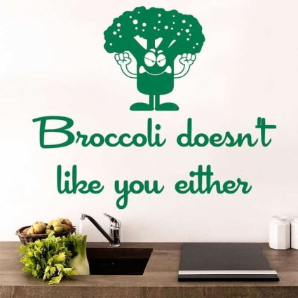 Broccoli - Wallsticker