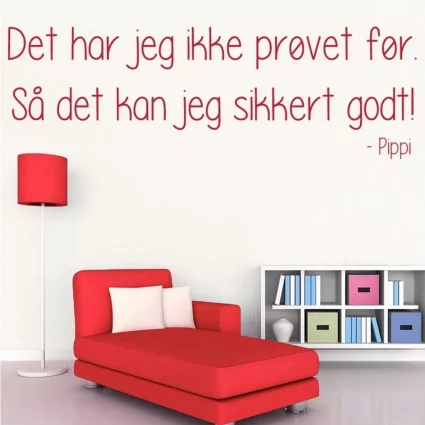 Det Har Jeg Ikke Prøvet Før - Wallsticker