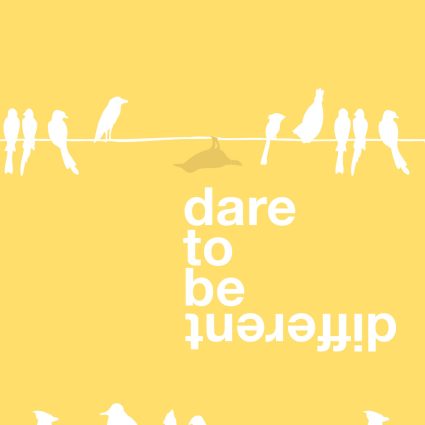 Different - Yellow af Rikke Axelsen