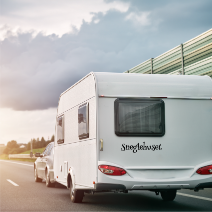 Din Egen Tekst Til Campingvognen - En Linje