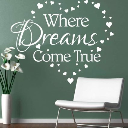 Dreams Come True - Wallsticker