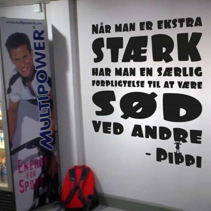 Ekstra Stærk - Wallsticker