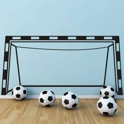 Fodboldmål - Wallsticker