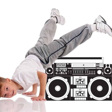 Ghettoblaster - Wallsticker