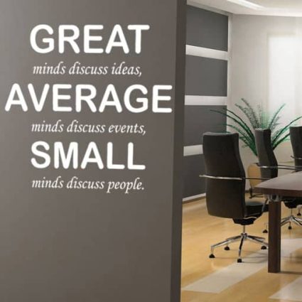 Great Minds - Wallsticker