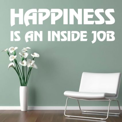 Happiness - Wallsticker