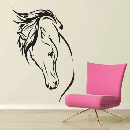 Hest - Wallsticker