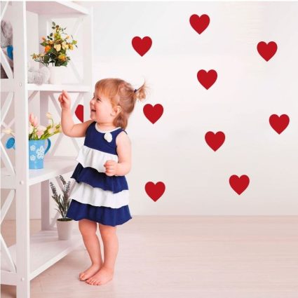 Hjerter - Wallsticker