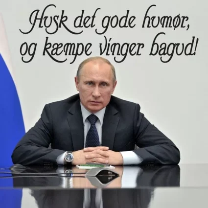 Husk Det Gode Humør - Wallsticker