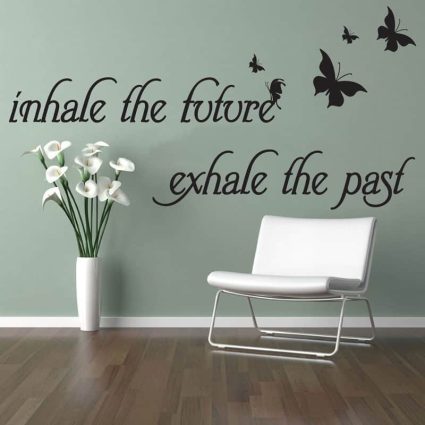 Inhale The Future - Wallsticker