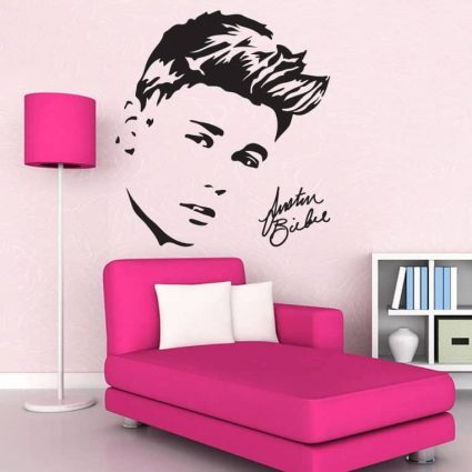 Justin Bieber - Wallsticker
