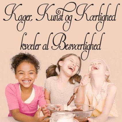 Kager, Kunst og Kærlighed - Wallsticker