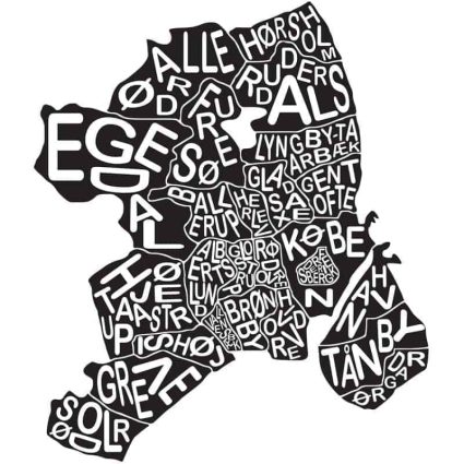 Københavns Kommuner - Wallsticker