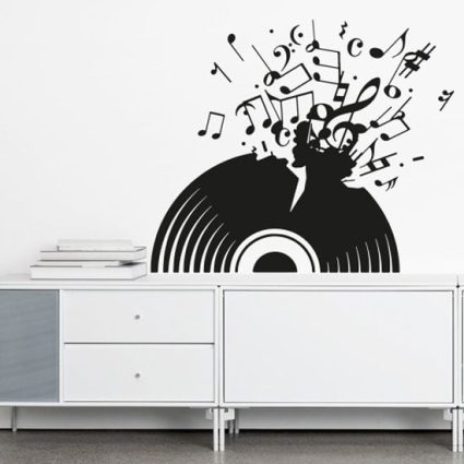 LP Explodere - Wallsticker