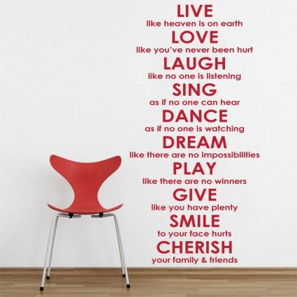 Live - Like Heaven - Wallsticker