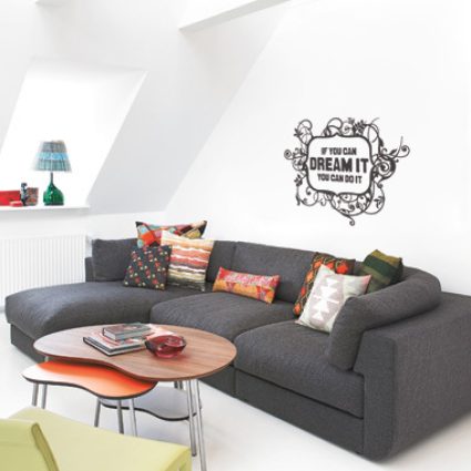 Mydream wallsticker af Heidi Holm Pedersen, 42x56 cm