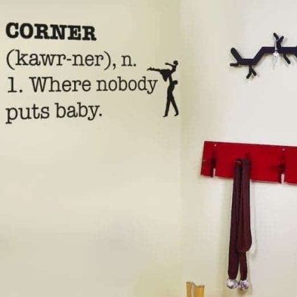 Nobody Puts Baby - Wallsticker