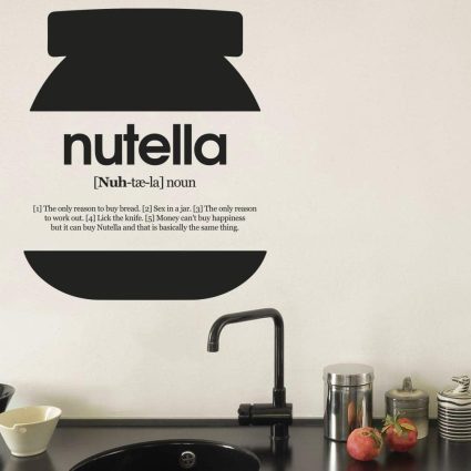 Nutella - Wallsticker