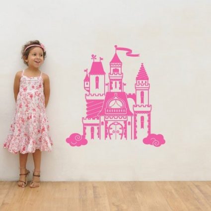 Prinsesse Slot - Wallsticker