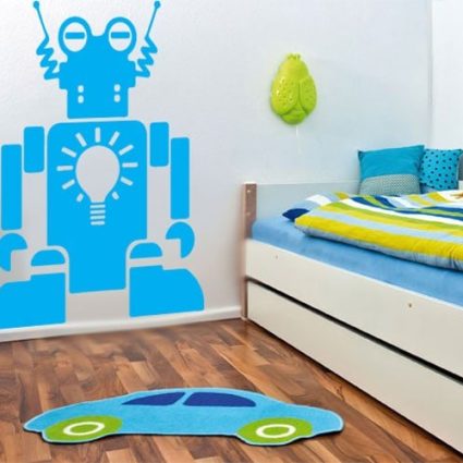 Robotten Keld - Wallsticker