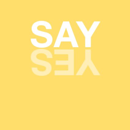 Say Yes - Yellow af Rikke Axelsen