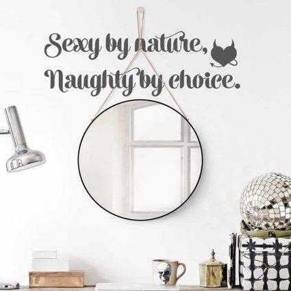 Sexy By Nature - Wallsticker