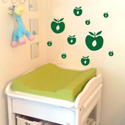 Småfolk Æbler - Wallsticker