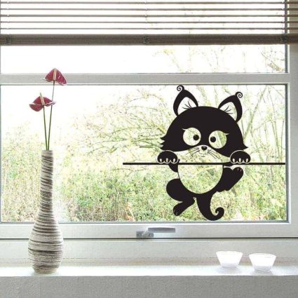 Sød Kat - Wallsticker