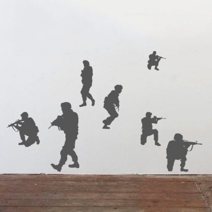 Soldater - Wallsticker