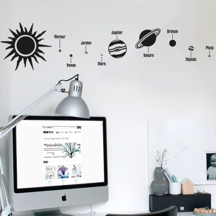Solsystemet - Wallsticker