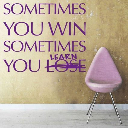 Sometimes - Wallsticker