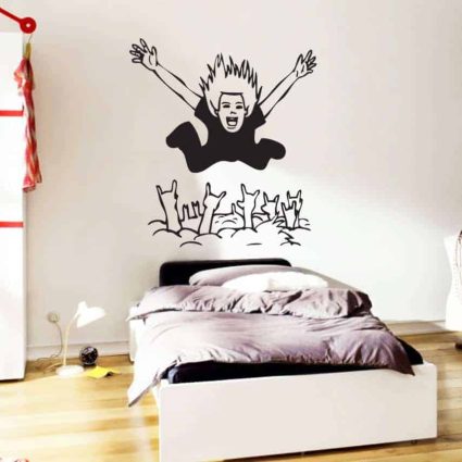 Stage Diving - Wallsticker