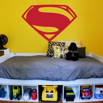 Superman Logo - Wallsticker