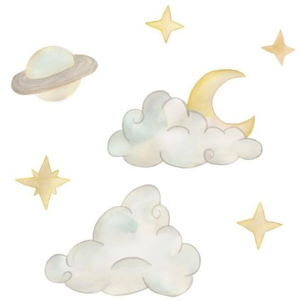 That's Mine Wallsticker - Wall Stories - Saturn Sky